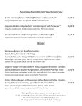 Cafe-Restaurant Griessbach in Dresden: Speisekarte (Teil 4)