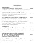 Cafe-Restaurant Griessbach in Dresden: Speisekarte (Teil 6)